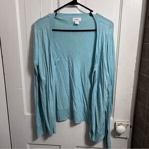 Old Navy Women's Sky Blue Cardigan